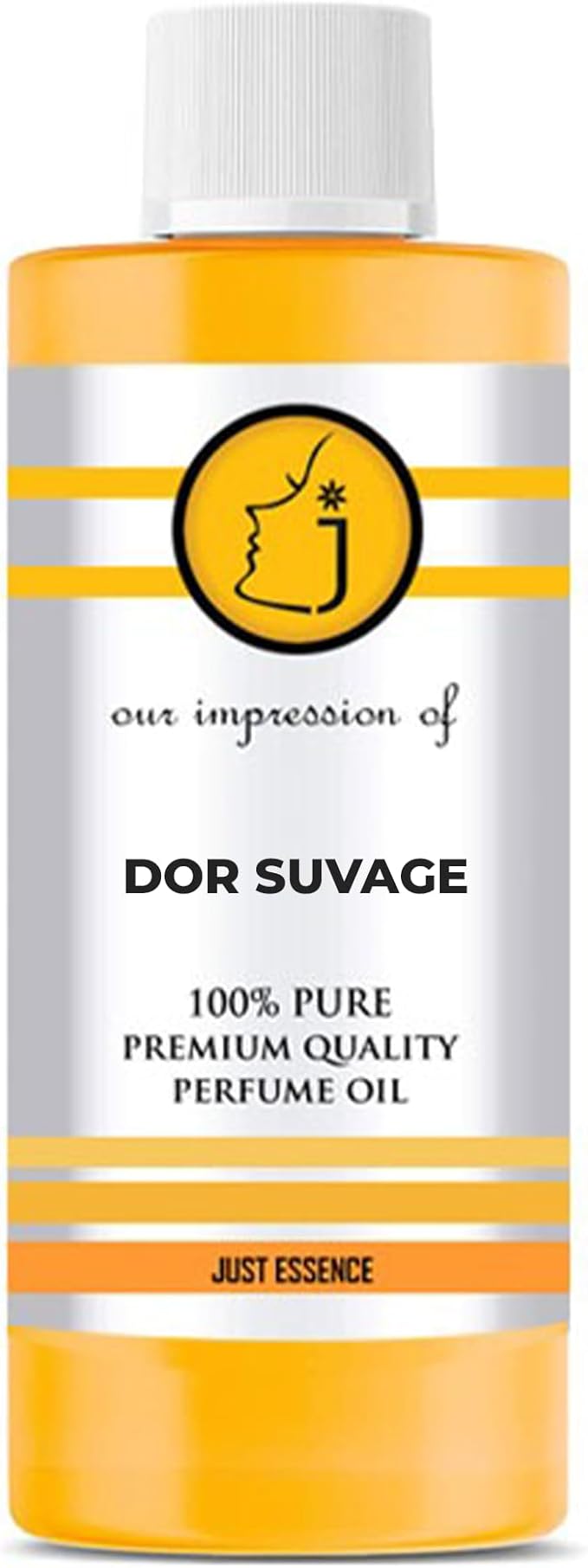 Dor Suvage Fregrance Perfume Oil from France | Premium Quality Concentrated Fragrance | Pure Perfume & Cologne Oil for Personal Body Use | 4 Fl Oz