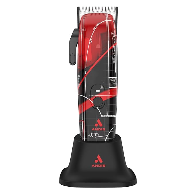 Andis 563530 Envy II Cordless Professional Barber Hair Clipper, Adjustable, Comfort Grip, Kenny Duncan Limited Edition