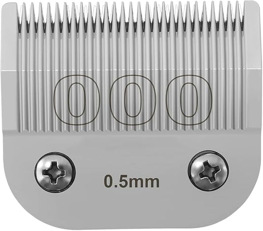 Professional Detachable Replacement Ceramic Blades set,compatible with oster Classic 76/Star-Teq/Power-Teq andi A*dis AGC,BDC,BGC,MBG Series Clippers (Size-000)