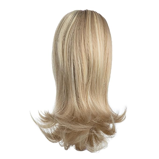 Ponytail Hair Extensions, 12 Inch Claw Clip Ponytail Hair Extensions for Women, Chin Clip Wigs, Soft Synthetic Wigs-Dirty Blonde