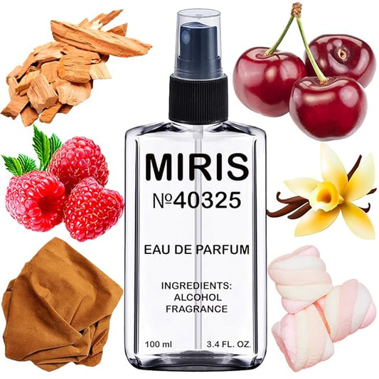 MIRIS No. 40325, Inspired by Cherry in the Air, Long-Lasting Eau de Parfum for Women, Spray 3.4 Fl Oz / 100 ml
