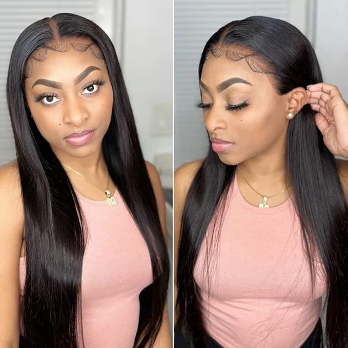 Kerriana Human Hair Bundles 4 Bundles 16 18 20 22 Straight, Brazilian 100% Unprocessed Vrigin Straight Bundles Double Weft Sew In Human Hair For Black Women
