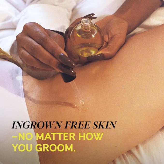 Fur Oil - Prevent Ingrown Hairs - Moisturize and Soften Dry Skin - 2.5fl oz with Ingrown Eliminator Mitt