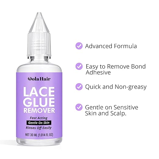 Dolahair Lace Glue Remover for Lace Wigs, Tape in Hair Extensions
