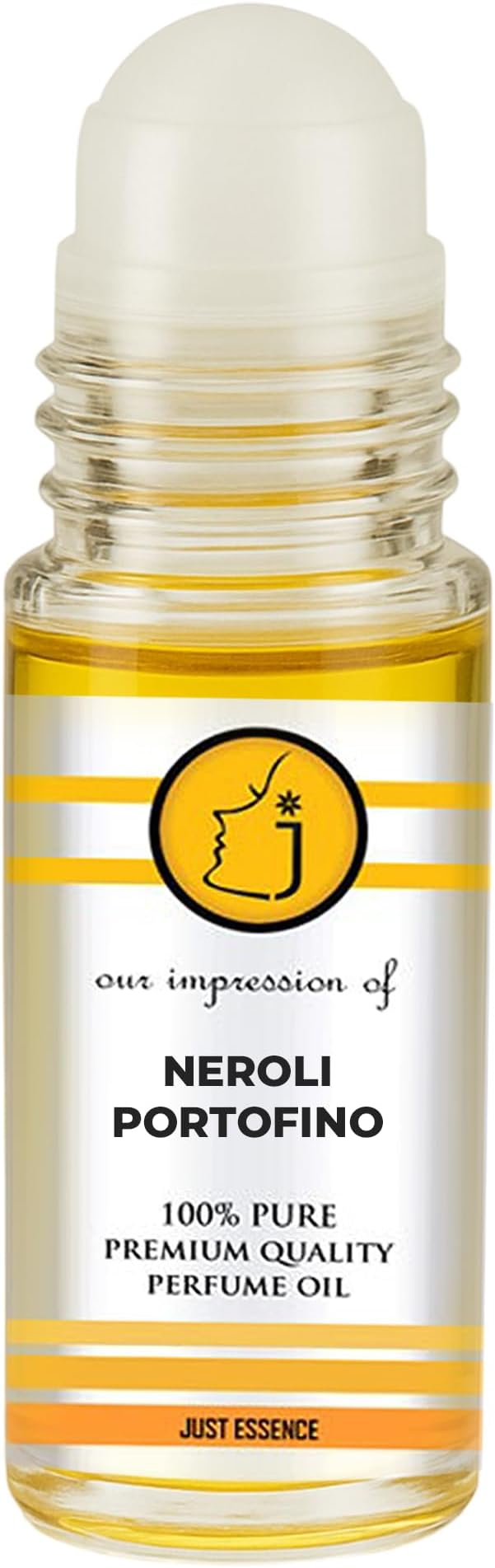 Neroli Portofino Fregrance Perfume Oil from France | Roll On | Premium Quality Concentrated Fragrance | Pure Perfume & Cologne Oil for Personal Body Use | 1 Fl Oz