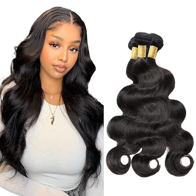 Bundles Human Hair Body Wave Bundles 18 20 22 inch Natural Black Body Wave Human Hair Bundle