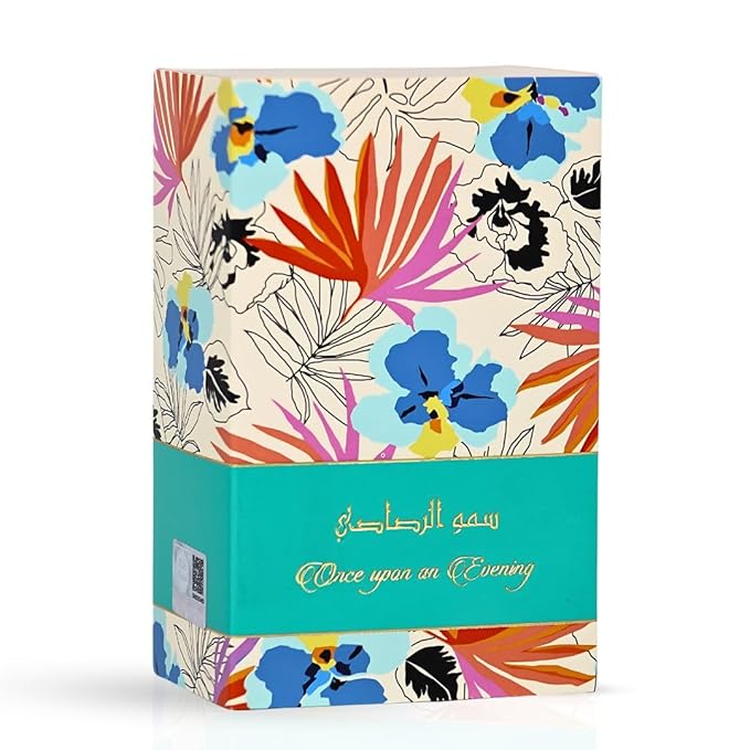 RASASI Somow Al Once Upon an Evening Eau de Parfum Spray 100ml (3.4 oz) | Sweet Vanilla Gourmand Perfume with Peony & Raspberry | Luxurious Unisex Fragrance