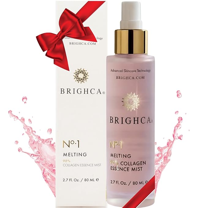Melting 90% Collagen Essence Mist – Marine Collagen Face Spray, Hydrating & Anti-Aging, Soothing K-Beauty Skincare, Instant Refresh for Radiant Skin (2.7 fl oz)