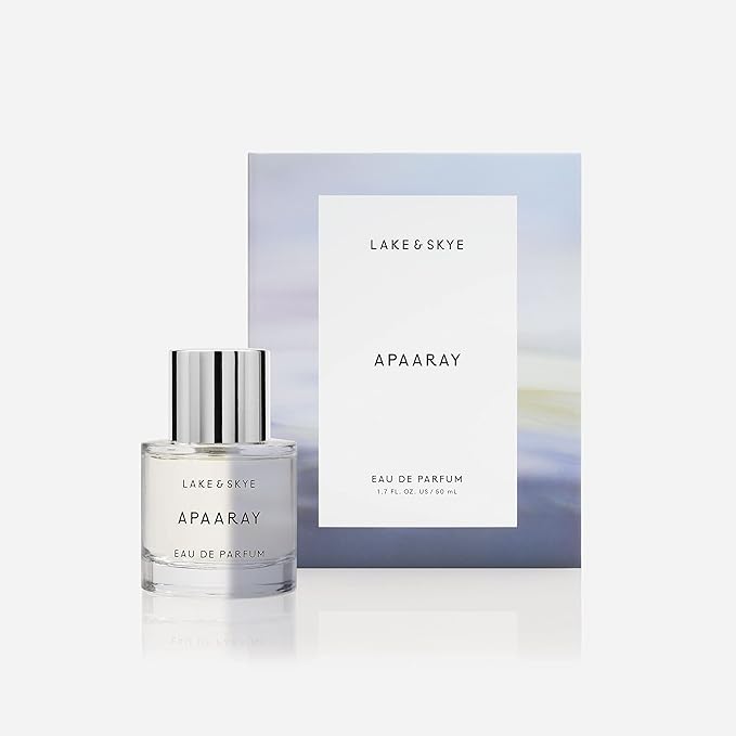 Lake & Skye Apaaray Eau de Parfum, Long Lasting Fragrance, 1.7 fl oz (50 ml) - Amber, Warm Fig, Sandalwood, Floral, Vegan, Paraben-Free, Cruelty-Free