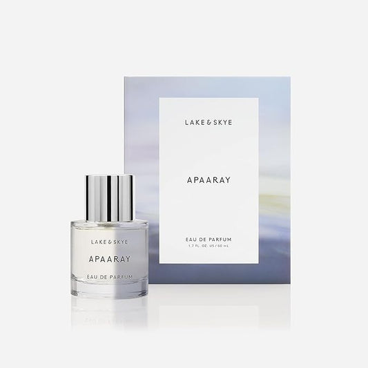 Lake & Skye Apaaray Eau de Parfum, Long Lasting Fragrance, 1.7 fl oz (50 ml) - Amber, Warm Fig, Sandalwood, Floral, Vegan, Paraben-Free, Cruelty-Free