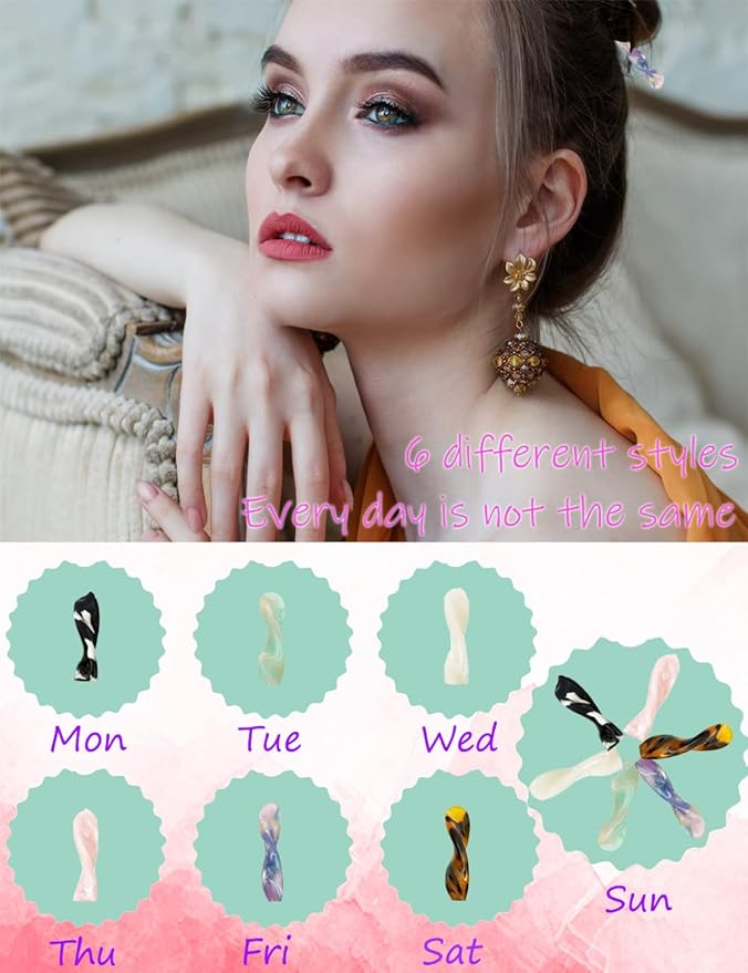 Acetate Tortoise Shell Hair Sticks - Leopard Print Hair Pins, 12 Pieces for Long Hair - Chinese Hair Styling Accessories for Women & Girls