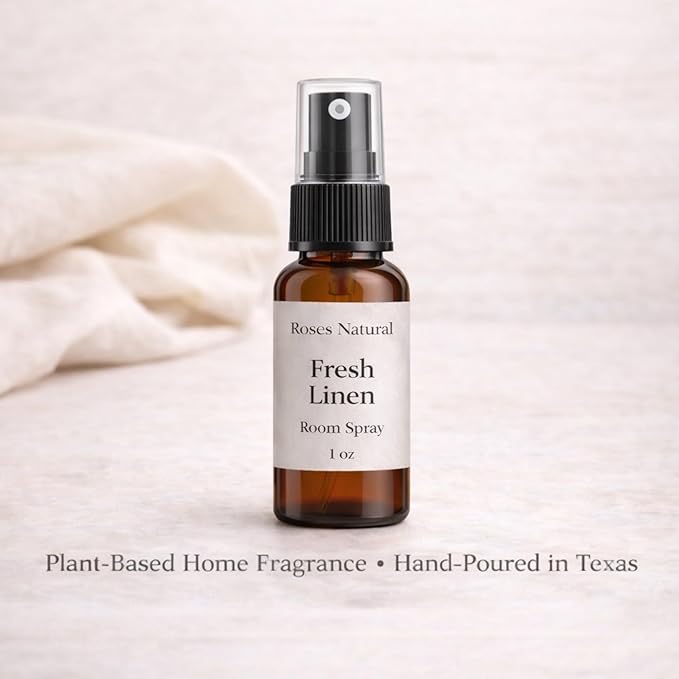 Room Spray Discovery Set – 6 Scents, 1 oz Each – Plant-Based Home Fragrance Sampler, Travel Size, Long-Lasting Scent, Made in the USA