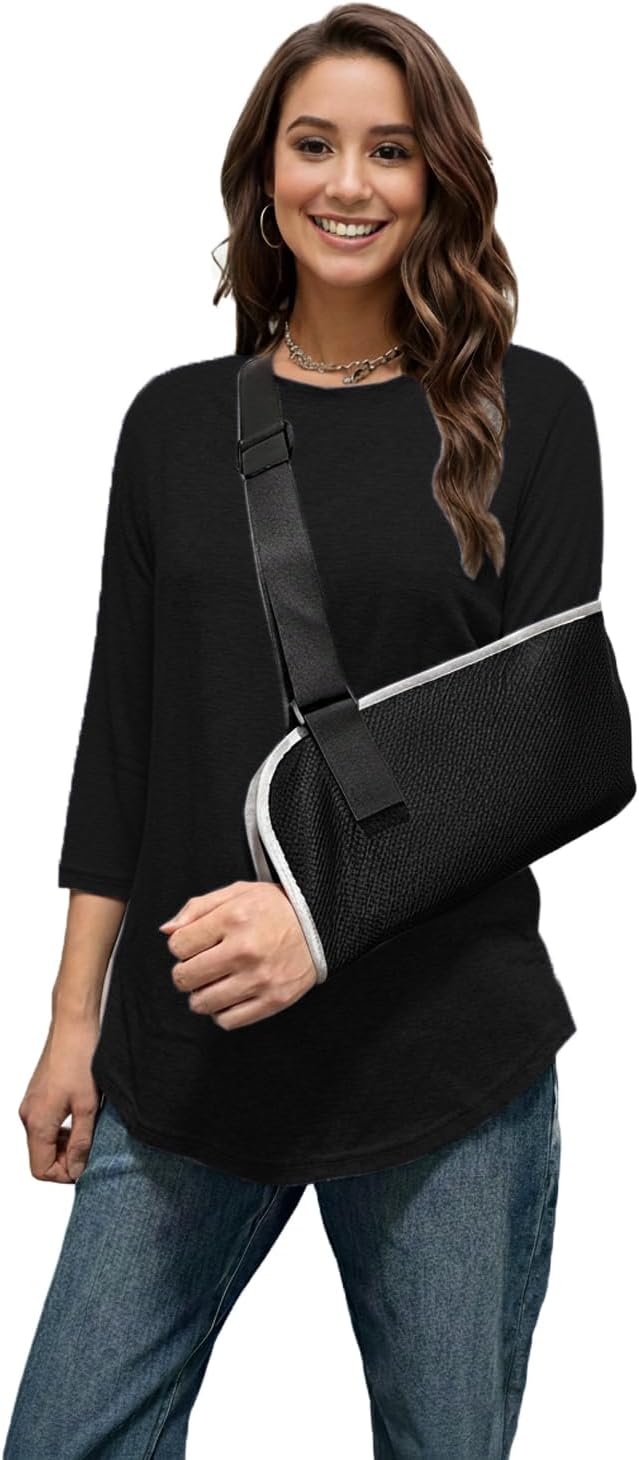 Youdiao Post Shoulder Surgery Shirts for Women Tear Away 3/4 Sleeve Tops After Rotator Cuff Chemo Port Adaptive Clothing