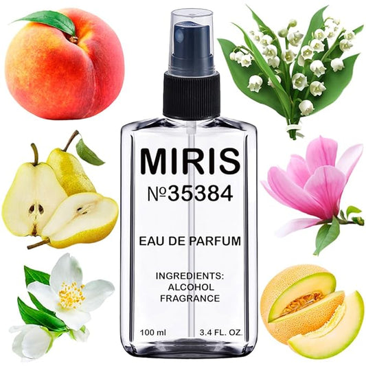 MIRIS No. 35384, Inspired by J'adore, Long-Lasting Eau de Parfum for Women, Spray 3.4 Fl Oz / 100 ml