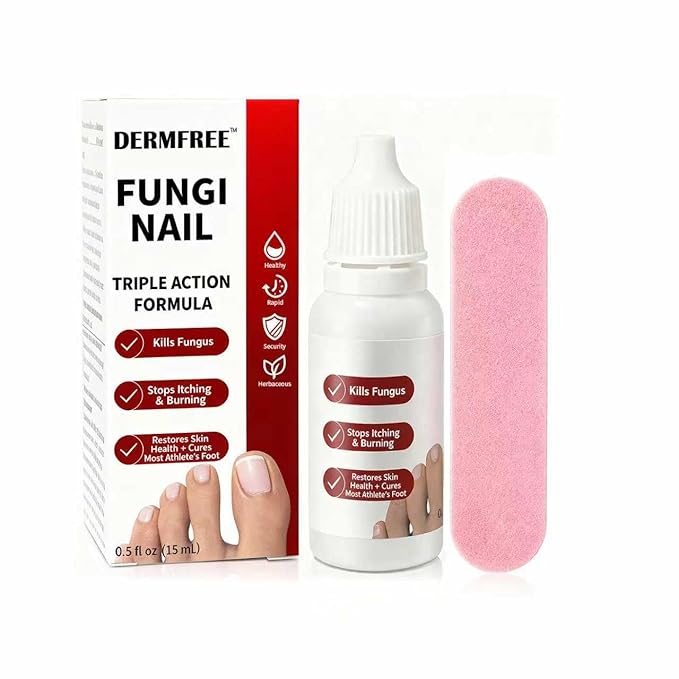 Fungi Nail Toenail Treatment Extra Strength,Toenail Renewal Serum, Nail Conditioning Solution for Thick&Discolored Nails, Quick-Dry Dropper, Safely & Gently for Healthier Nails,