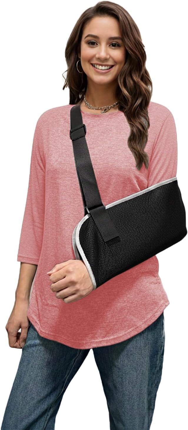 Youdiao Post Shoulder Surgery Shirts for Women Tear Away 3/4 Sleeve Tops After Rotator Cuff Chemo Port Adaptive Clothing