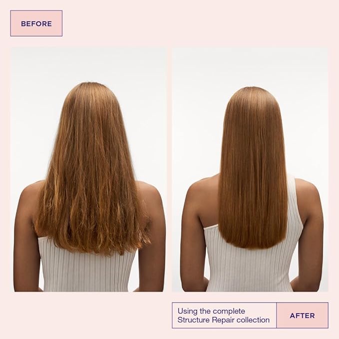 Maria Nila Structure Repair, Shampoo 11.8 Fl Oz, For Damaged & Chemically Treated Hair, Algae Extract Rebuilds & Moisturizes, 100% Vegan & Sulfate/Paraben free