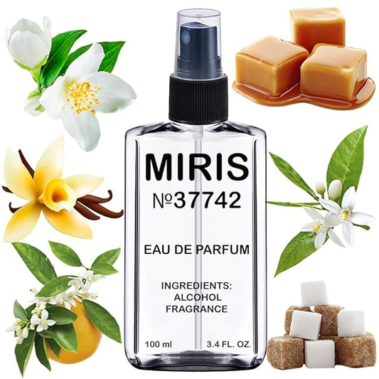 MIRIS No. 37742, Inspired by Love Dont Be Shy, Long-Lasting Unisex Eau de Parfum for Women & Men, Spray 3.4 Fl Oz / 100 ml