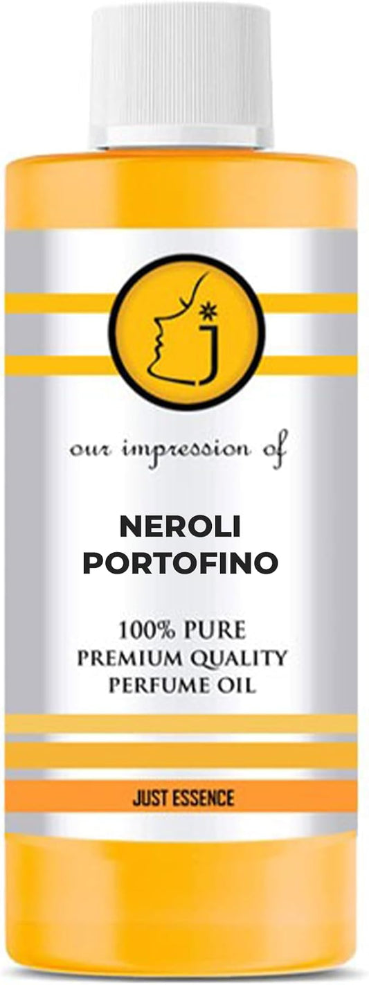 Neroli Portofino Fregrance Perfume Oil from France | Premium Quality Concentrated Fragrance | Pure Perfume & Cologne Oil for Personal Body Use | 4 Fl Oz