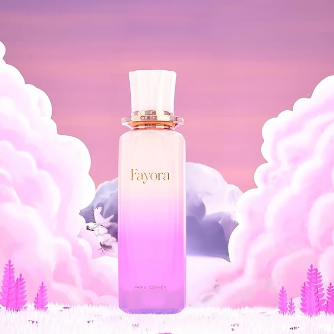 Paris Corner Perfumes | Fayora 3.4 Fl Oz Edp Perfume Unisex Perfume | Elegant Floral Fruity Scent with Passion Fruit, Rose & Jasmine for Long-lasting Enchantment
