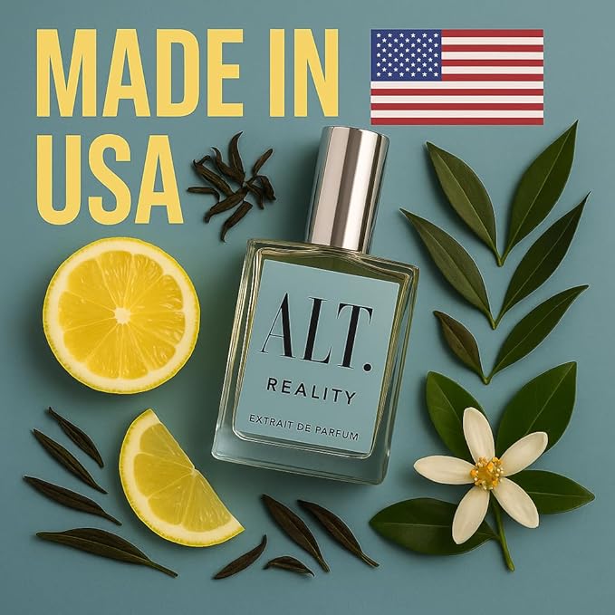 ALT. FRAGRANCES Reality 100ml Extrait de Parfum - Long Lasting Unisex Fragrance with Fresh Citrus Scent, Inspired By Perfume