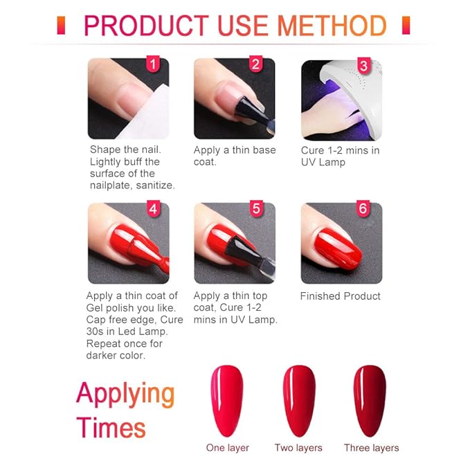 VENALISA Gel Nail Polish, 12ml Pure White Color Soak Off UV LED Nail Gel Polish Nail Art Starter Manicure Salon DIY at Home, 0.43 OZ