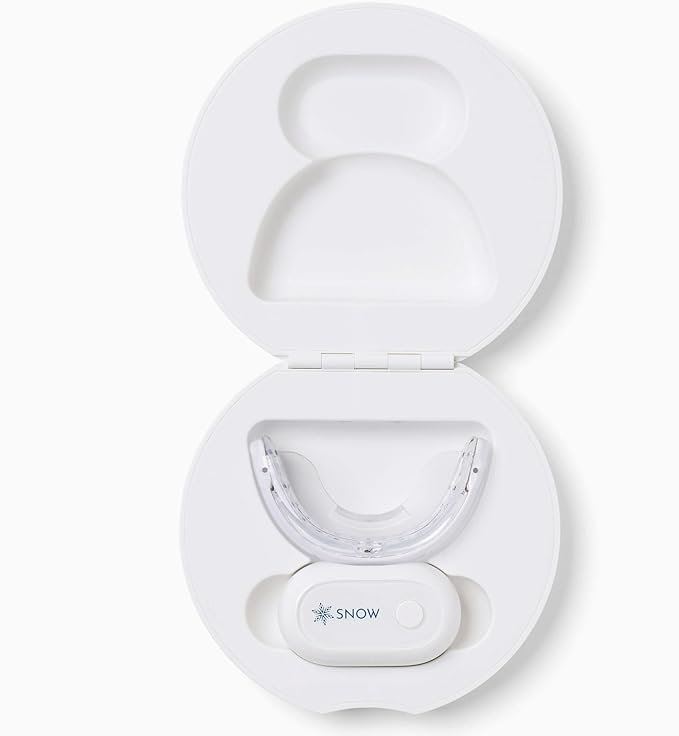 Snow Teeth Whitening Kit - Snow Teeth Whitening Serum and LED Mouthpiece Whitener, Formulated with Hydroxyapatite, Good for 2 Months - Wireless Kit with 1 Wand
