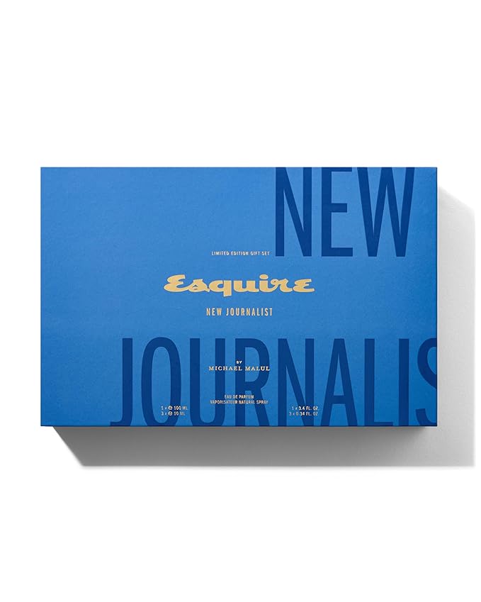 Michael Malul Esquire New Journalist Eau de Parfum Gift Set - 100ml | 10ml