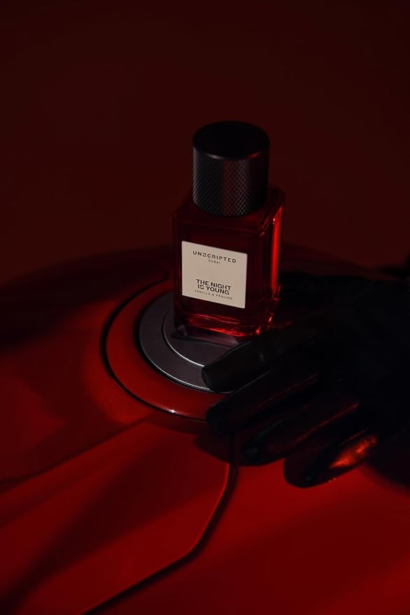 Unscripted The Night Is Young - Bold, Long-Lasting Perfume For Men And Women - Spicy-Sweet Women Perfume with Notes of Cognac and Vanilla - 1.7 oz
