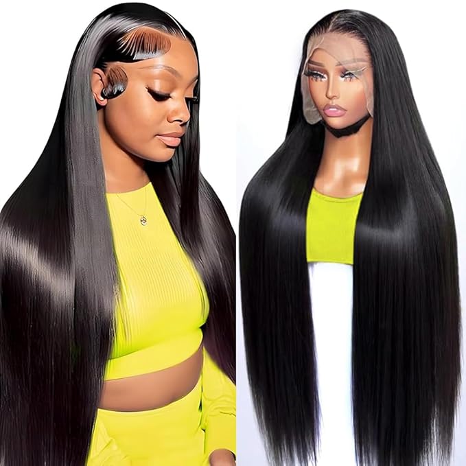 Tuneful 13x6 HD Lace Front Wigs Human Hair Pre Plucked 30 Inch 100% Human Hair lace Front Wigs for Black Women 13x6 Lace Frontal Wig with Baby Hair