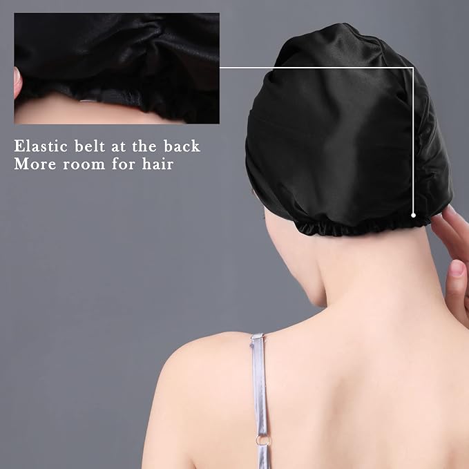 DAISYSILK 100 Pure Mulberry Silk Hair Bonnet for Sleeping Silk Hair Wrap for Women