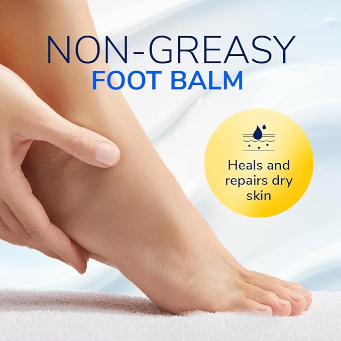 Dr. Scholl's Severe Cracked Heel Repair Restoring Balm 2.5oz, with 25% Urea for Dry, Cracked Feet, Heals and Moisturizes for Healthy Feet