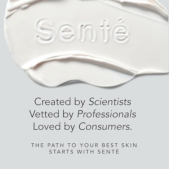 Senté The Repair Duo with Bio Complete Serum & Dermal Repair Cream - AntiAging Skincare Kit for Sensitive Skin, Fine Lines & Wrinkles, Redness & Deep Hydration.With Retinol & Vitamin E(1.0oz & 1.7oz)