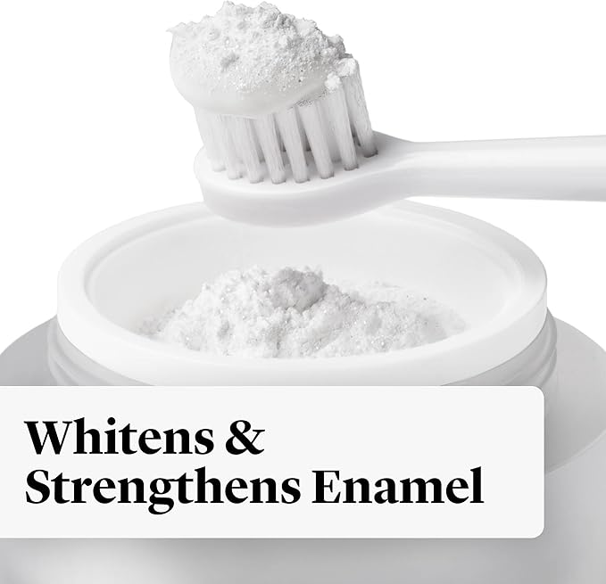 Made by Dentists Professional Teeth Whitening Powder - Remineralizing Hydroxyapatite Tooth Powder Formula with Pap, and Diamond Pwdr - Non-Abrasive Stain Remover for Instant Results