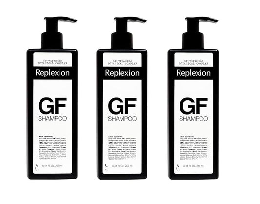 Hair Growth Shampoo (3x250ml) – Revitalizes Scalp, Strengthens Roots, and Promotes Thicker, Healthier Hair with Botanical Growth Factors – Reduces Hair Loss and Restores Vitality