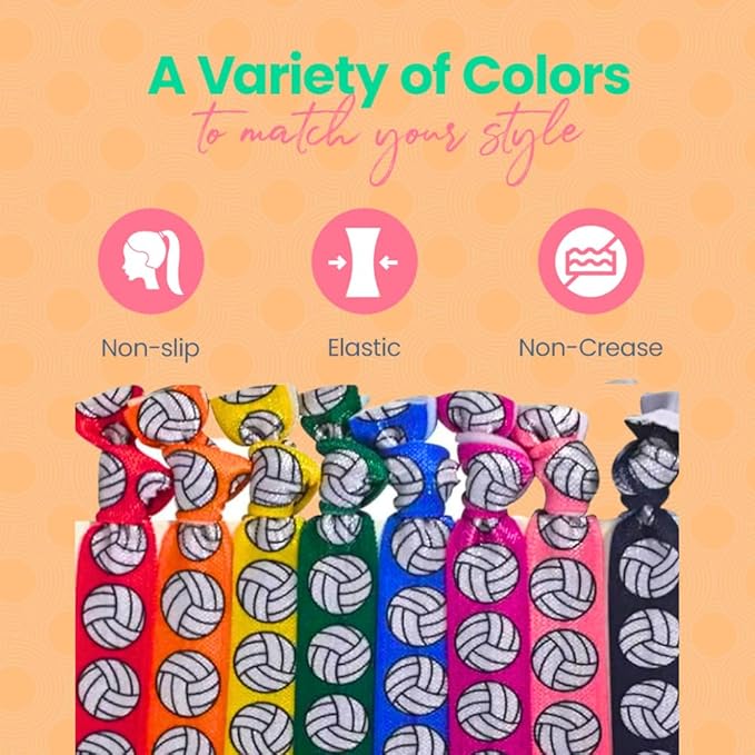 Infinity Collection Hair Ties for Women, Great Gift, No Crease Hair Ties, Premium Hair Accessories