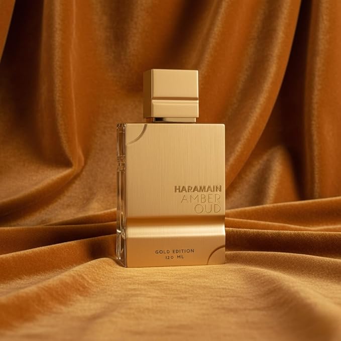 Al Haramain Amber Oud Gold Edition Eau De Parfum Spray 120ml (4 oz) - Unisex Arabian Perfume for Women & Men, Long-Lasting Amber Cologne with Refreshing & Sweet Fragrance