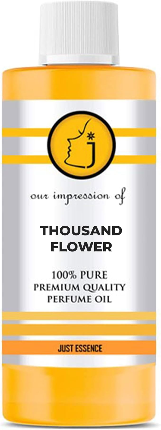 Thousand Flower Elixir Fregrance Perfume Oil from France | Premium Quality Concentrated Fragrance | Pure Perfume & Cologne Oil for Personal Body Use | 4 Fl Oz