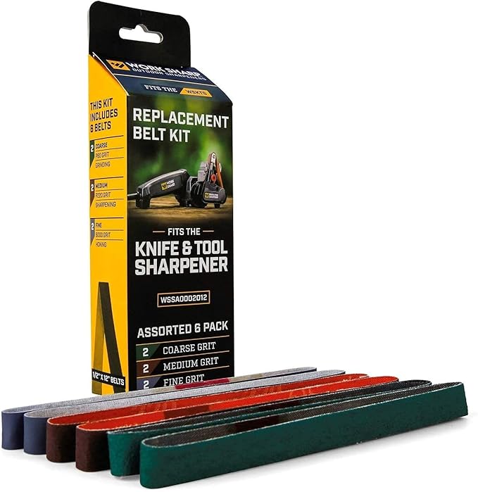 Work Sharp Knife & Tool Sharpener Mk.2 + Replacement Belt Kit