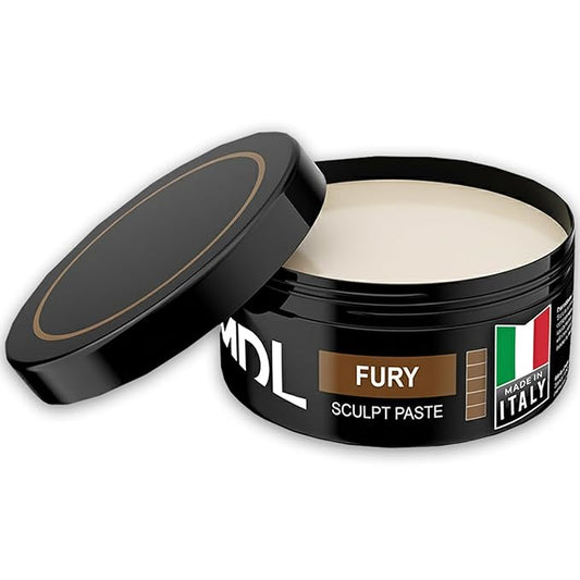Sculpt Paste Hair Wax for Men, Water-Based Hair Wax Stick for Strong Hold Hairstyles and Dry Matte Finish Hair, Alternative to Hair Gel Stick, Alcohol Free, Made in Italy, 100 ml