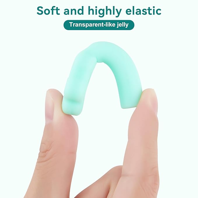 Aligner Chewies for Invisalign, 8-Pack Cat Claws Style Silicone Orthodontic Munchies Chompers For Invisalign Braces, Aligners, Retainers (Unflavored, Mint, Taro flavor, Strawberry)