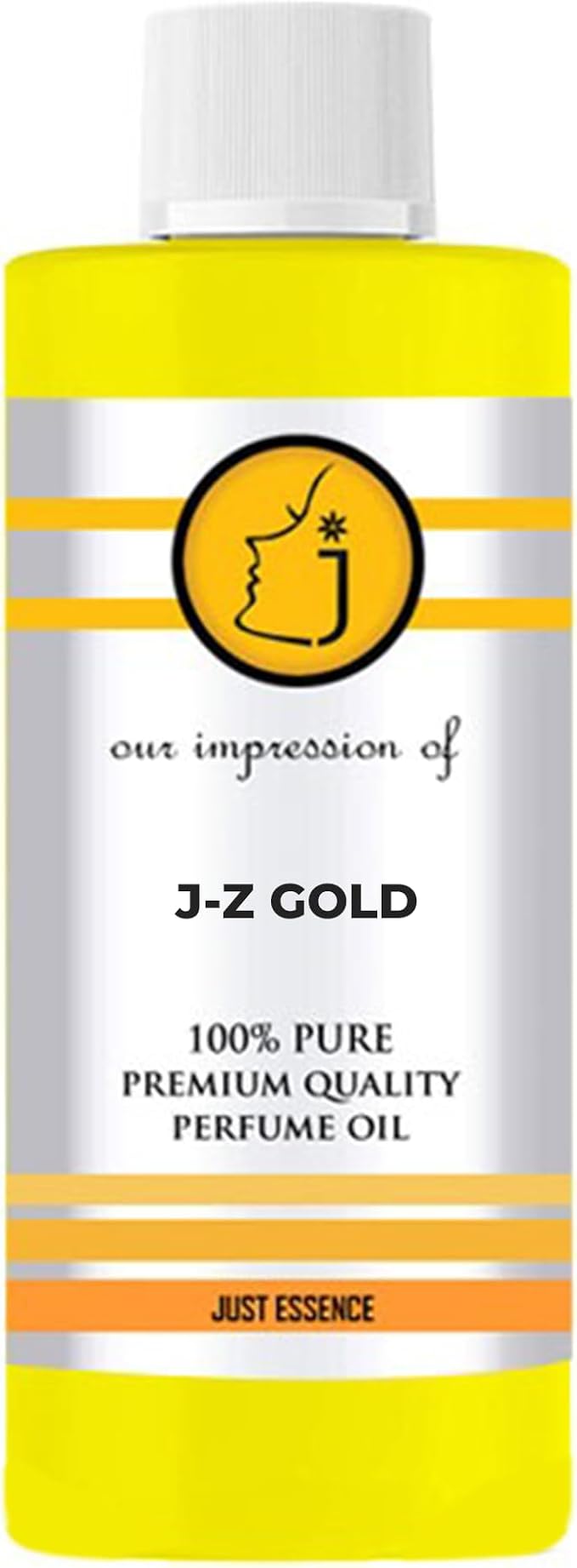 J-Z Gold Elixir Fregrance Perfume Oil from France | Premium Quality Concentrated Fragrance | Pure Perfume & Cologne Oil for Personal Body Use | 4 Fl Oz