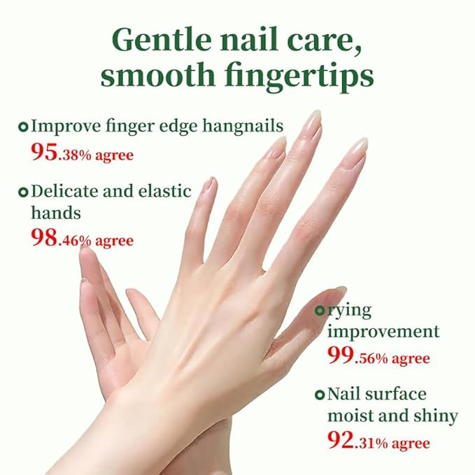 Oprtuisi Nail Care Cuticle Oil, 2-Pack Fast Absorbing Repair Serum for Cracked Cuticles, Suitable for Manicures and Home Care