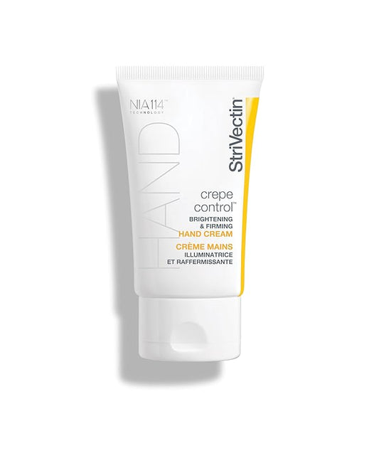 StriVectin Crepe Control Brightening and Firming Hand Cream for Dry Skin and Less Wrinkles, 2 oz