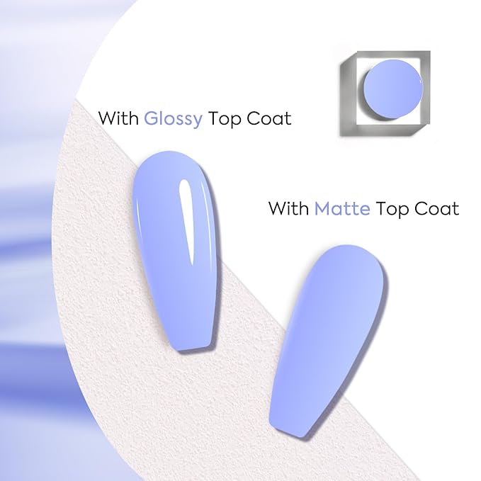 VENALISA Blue Gel Nail Polish 1 Pcs Light Blue Color Gel Polish Soak Off UV Gel DIY at Home Manicure Salon Nail Art For Girls Women