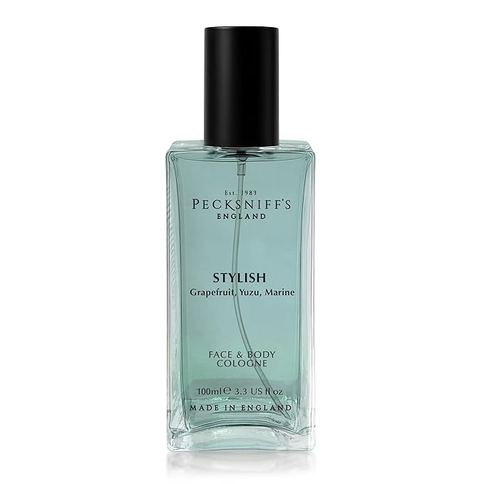 Peckniff's Men’s Face & Body Cologne – Stylish Amber Fougere, Bold & Modern Men’s Cologne, Fresh Daily Fragrance, 100ml / 3.4 fl oz