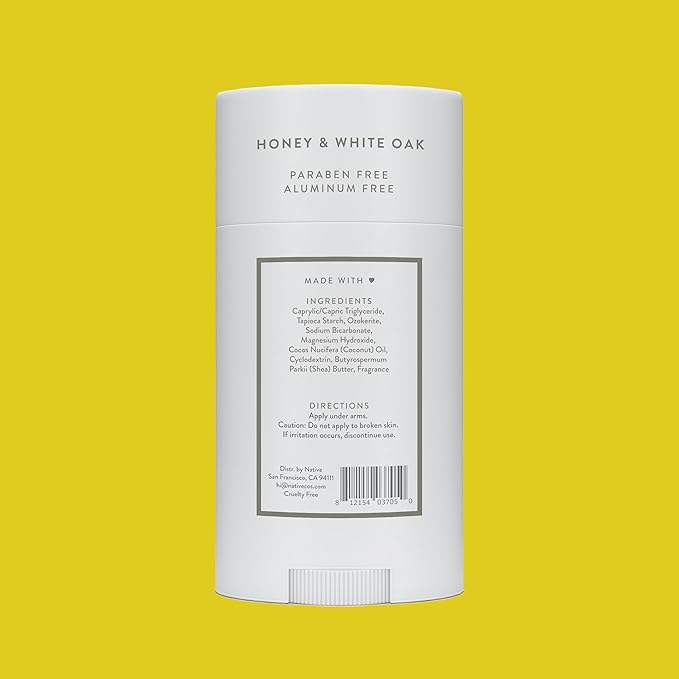 Native Honey & White Oak Deodorant 2.65oz