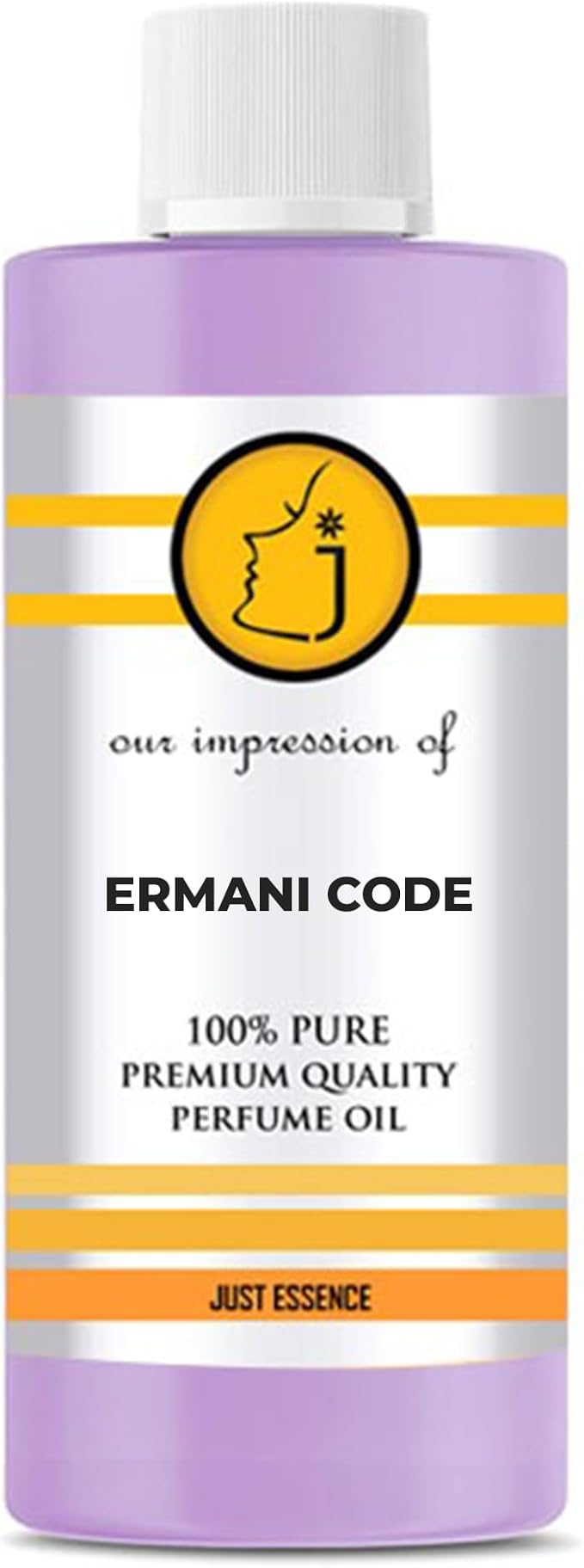 Ermani Code Fregrance Perfume Oil from France | Premium Quality Concentrated Fragrance | Pure Perfume & Cologne Oil for Personal Body Use | 4 Fl Oz
