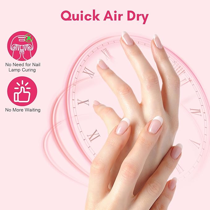 Makartt Super Strong Nail Glue for Press On Nails: Professional Acrylic Nails Nail Adhesive Bond Nail Tips Glue for Stick On Nails Long Lasting Nail Glue for Fake Nails Broken Nails Repair 10Pcs