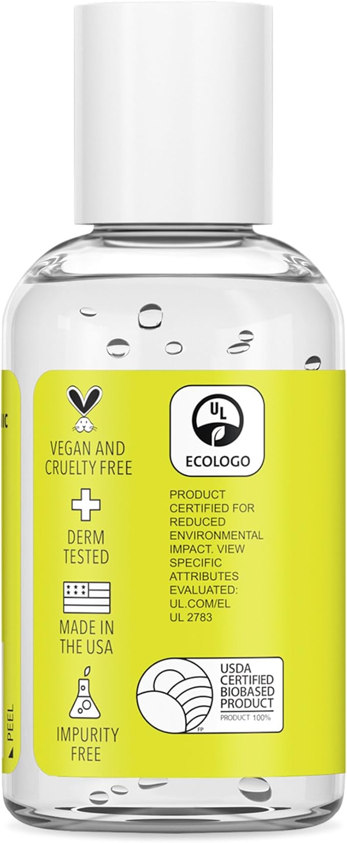 Medical Grade Hand Sanitizer Gel - 97% ORGANIC - 2 FL.OZ. (PACK OF 12)